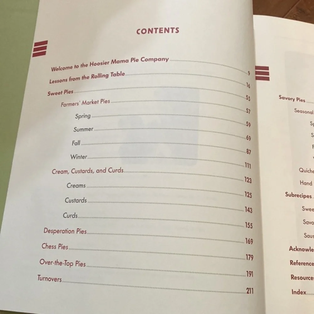 The Hoosier Mama Book of Pie Hardcover Cookbook Paula Haney Recipes Techniques